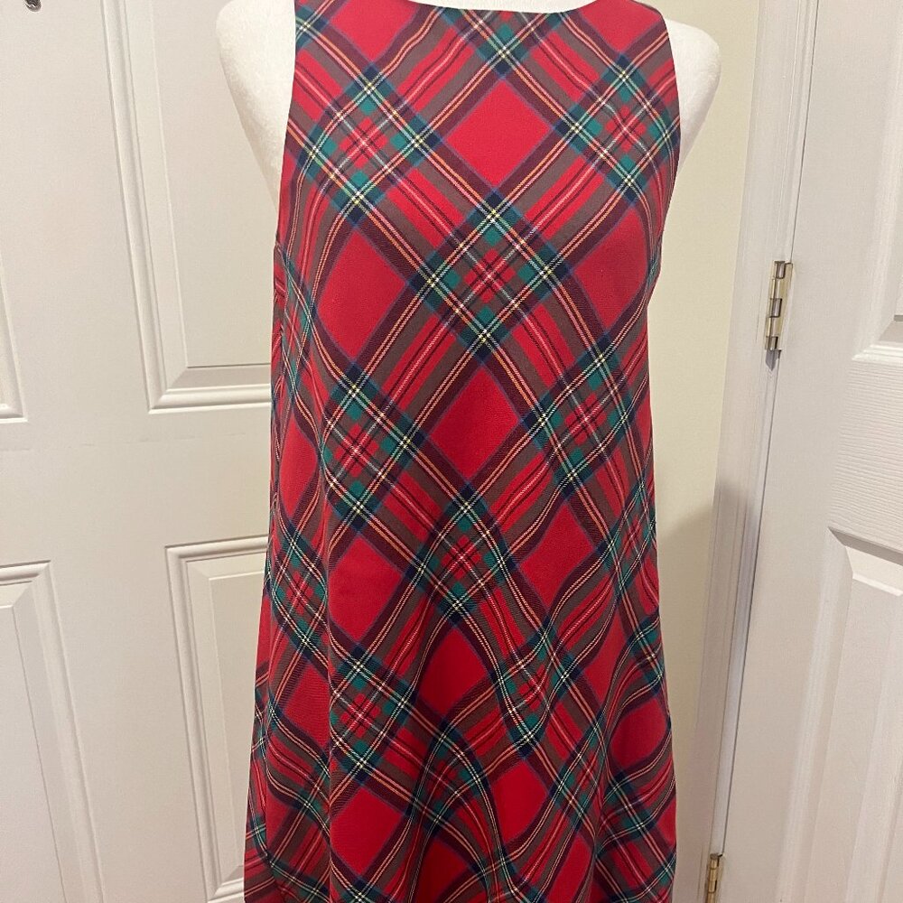 Talbots Tartan Sleeveless dress